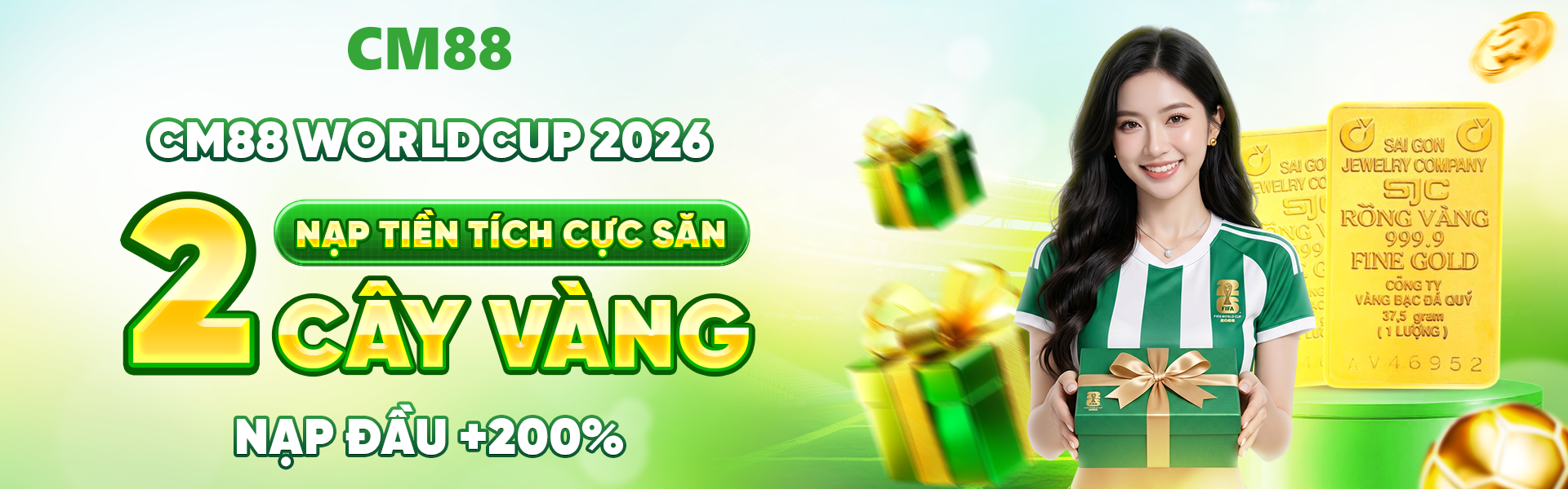 CM88 và OKVIP quy tụ các đối tác danh tiếng, hòa nhịp cùng World Cup 2026.